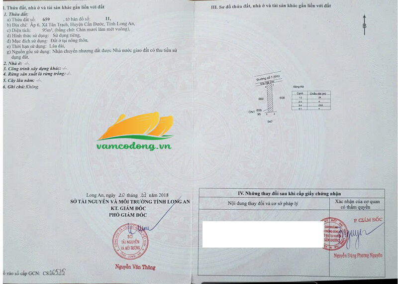27.355.01 Nền 95m2 thổ cư đường số 1 dự án Nam Phong Dragon